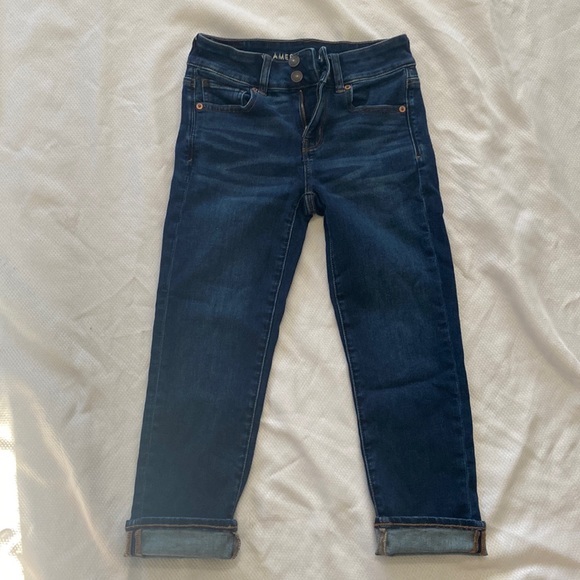 American Eagle Artist Crop Jeans - Picture 1 of 4